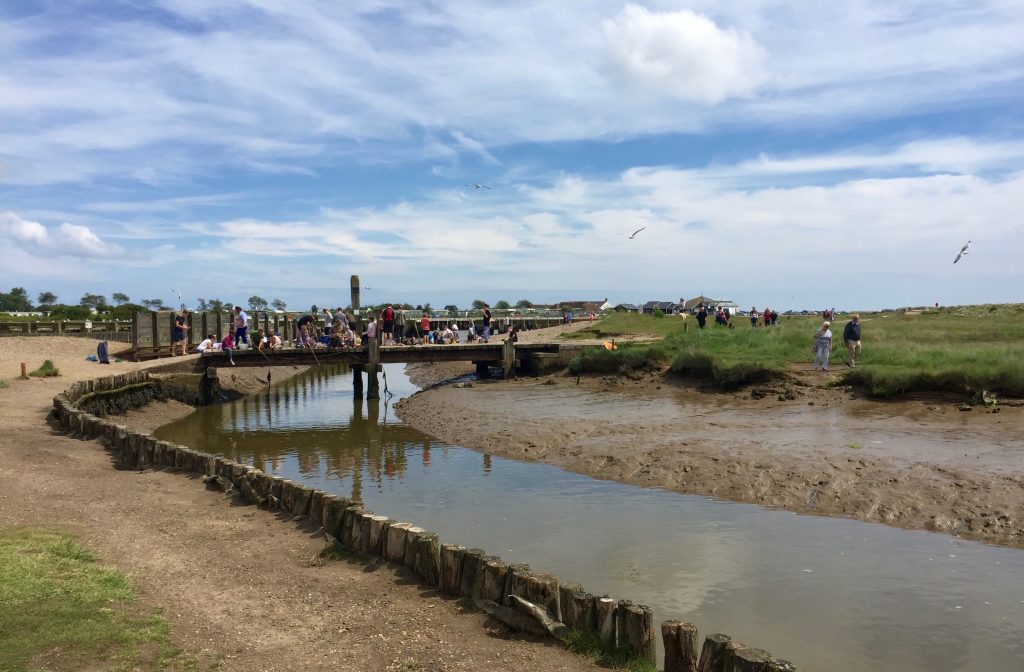 crabbing in walberswick