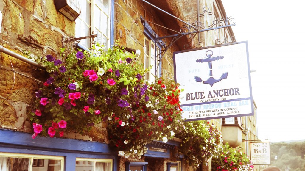 blue anchor