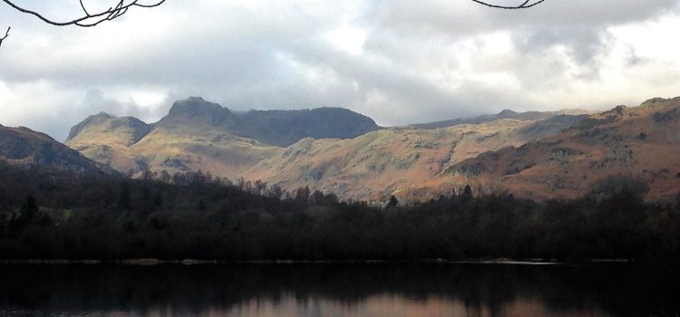 A six mile circular walk around Elterwater, Lake District.