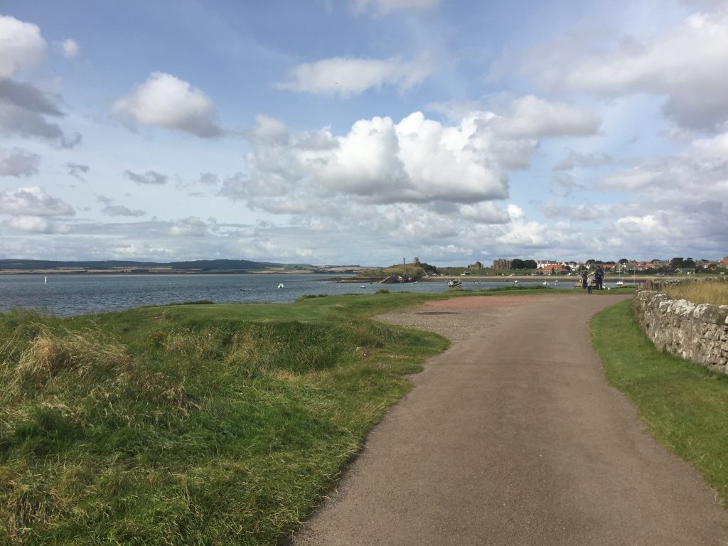 TOWARDS PRIORY LINDASFARNE