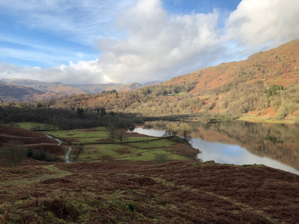 above rydal lake