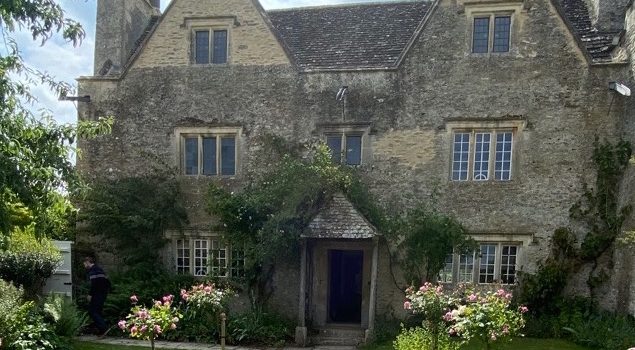 Kelmscott Manor, the country home and garden of William and Jane Morris.