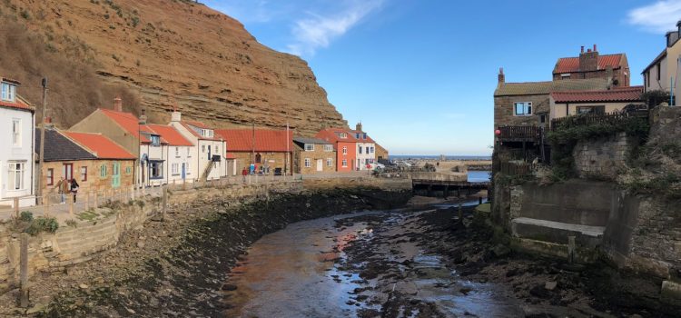 Staithes- a picturesque coastal village  on the Cleveland way