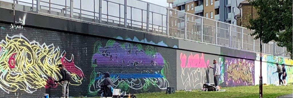 street art  east london