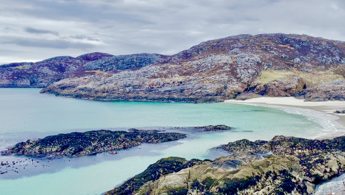 Lochinver to Achmelvich Beach - beautiful journeys